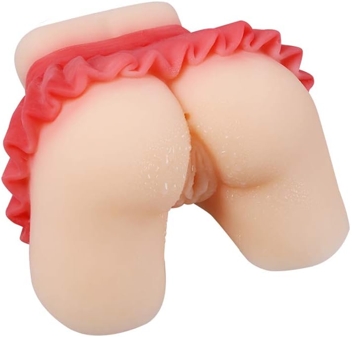 3D Realistic Artificial Toys for Male with 2 Lifelike Entries Cup Underwear Soft Skin-Like Silicone Masturbrators Doll Adullt Toys, Best Gift for Men Blówjób Smooth Silicone Toys,Tshirt