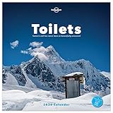 2020 Toilets: Nature's call has never been so beautifully answered Wall Calendar by Lonely Planet by