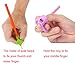 JARLINK Pencil Grips for Kids Handwriting, Aid Grip Trainer Posture Correction Finger Grip for Kids, Adults, Arthritis Designed for Righties or Lefties (6PCS)