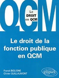 Le  droit de la fonction publique en QCM