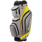 TaylorMade Supreme Cart Golf Bag Gray/Yellow