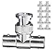 Ultra Clarity Cables BNC Splitter (10 Pack) BNC Male Connector to BNC Double Female (T-Shape) Adaptor, for CCTV