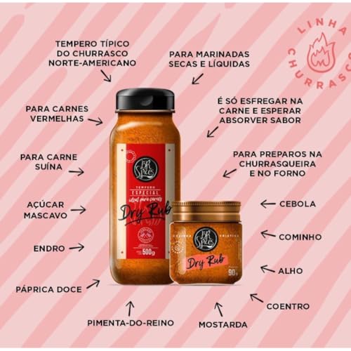 BR Spices Tempero Dry Rub 90G