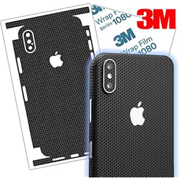 Black Matrix iPhone Skin wrap Made with 3M Vinyl Protective Thin Film Cover Around Edges for iPhone 7, 7 Plus, 8, 8 Plus, X, Xs, XR, Xs Max (iPhone 7 Plus)