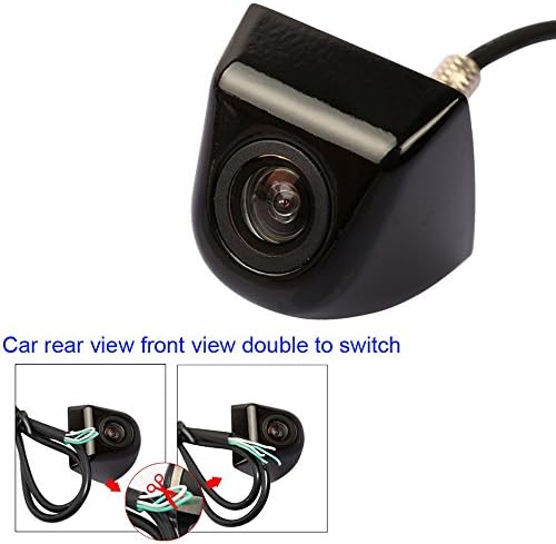 Suv/truck/car CCD Rear View Camera Front View Double To Switch Stainless Metal Night Vision Universal Waterproof Vehicle Backup Camera Parking camera