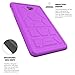 Galaxy Tab A 10.1 (2016) Case, NOT Compatible with The S Pen Model, Poetic Heavy Duty Shockproof Silicone Case Cover,TurtleSkin Series, for Samsung Galaxy Tab A Tablet 10.1 Inch (2016), Purple