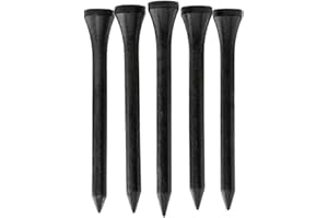 TH Golf Bamboo Golf Tees 70mm | Pack of 50 & 100 | Multiple Colour Options | Premium Durable Bamboo Golf Tees