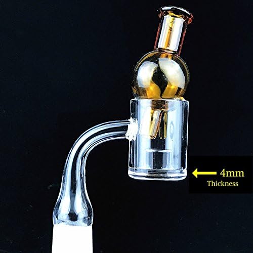 JEMQ yentec Quartz Core Reactor Solid Heating Collect OD 26mm Bucket with Cap (14MM female)