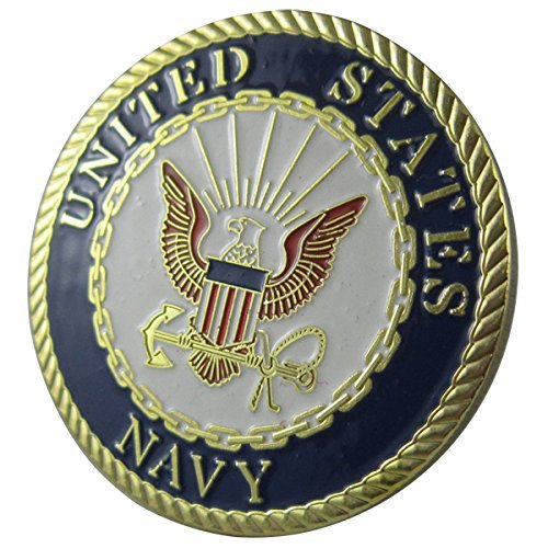 United States US. Navy 24K gold plated Challenge coins 1054#