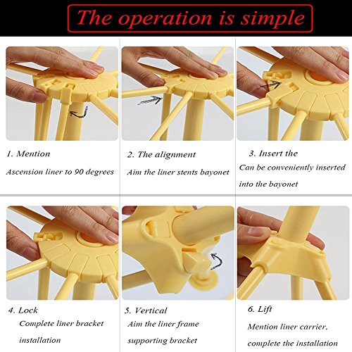 Kitchen Pasta Drying Rack Folding, iPstyle Spaghetti Drying Rack Noodle Stand with 10 Bar Handles Green (Drying Rack)
