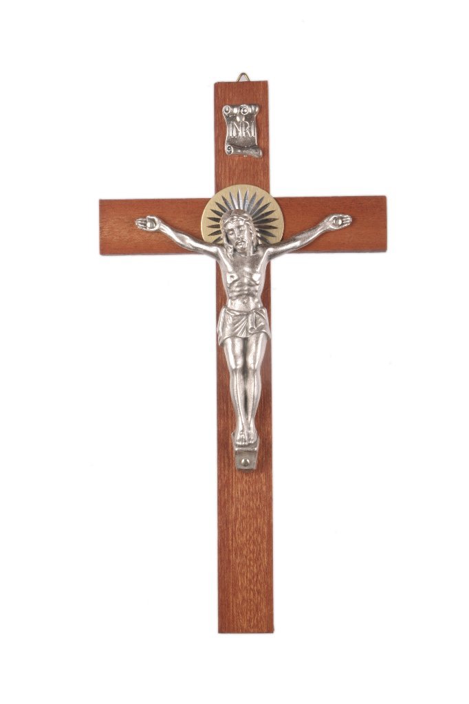 Crucifix. 20 cms Wood Wood Cross. Wall Hanging Cross