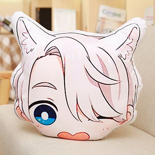 Cartoon Anime Yuri on Ice Cosplay Plush Pillow Cushion Nap Pillow Soft Stuffed Toy Doll,Victor