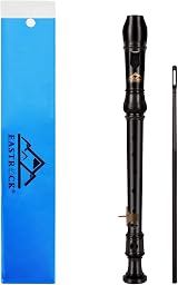 EastRock Soprano Recorder German Fingering ABS C Key Beginners Coffee