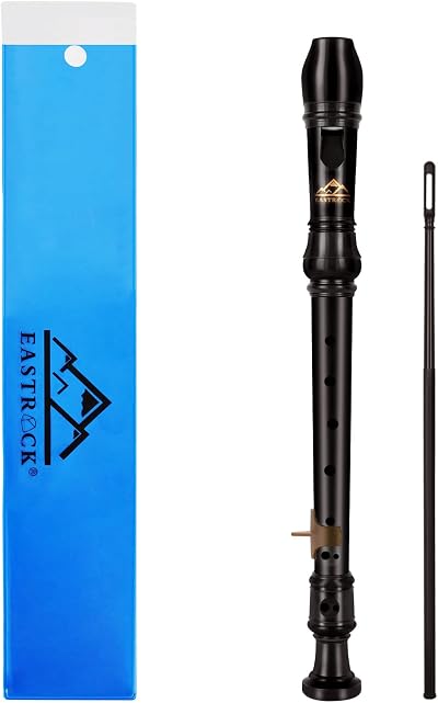 EastRock Soprano Recorder German Fingering ABS C Key Beginners Coffee
