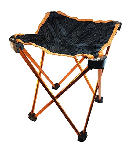 3CO Folding Camping Stool, Mini Portable Lightweight Chair for Hiking, Fishing, Beach, Travel