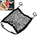 Car Armrests Seats Purse Storage Organizer, Children Kids Disturb Stopper,Universal Car Truck Storage Luggage Hooks Hanging Organizer Holder Seat Bag Mesh Net,Storage Add On (Single Layer)
