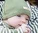 L'ovedbaby Unisex-Baby Newborn Organic Cute Cap, Sage, 0/3 Months