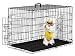 BestPet 42" Wire Metal Folding Pet Dog Cage Crate Kennel W/2-doors w/ABS Plastic Removable Tray