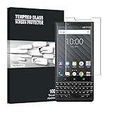 BlackBerry KEY2 Screen Protector, AVIDET 9H Hardness Premium Tempered Glass Screen Protector for BlackBerry KEY2