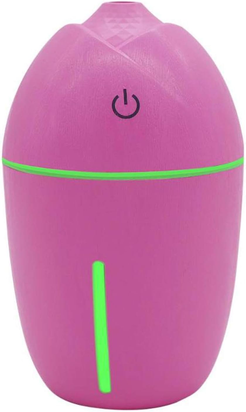 FunyCC 180ML USB Aromatherapy Humidifier 7 Color LED Night Light Touch Sensitive Aroma Essential Oil Diffuser Air Mist Maker,Purple