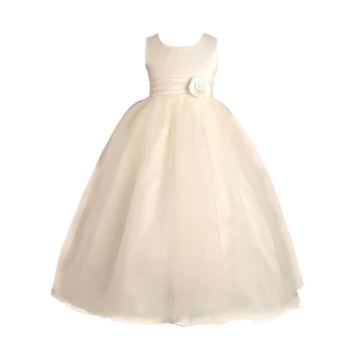 full length flower girl dresses uk