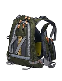 Amarine Made pesca con mosca mochila tamaño ajustable de malla chaleco de pesca. Pack, pesca con mosca chaleco y mochila combo d77
