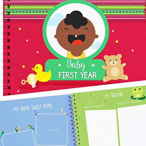 Mua Baby's First Year Memory Book With Stickers - Hardcover Newborn ...