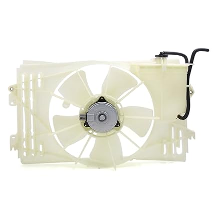 Amazon.com: DealMux radiador / condensador de refrigeração Assembléia Fan para Toyota Corolla Matrix / Pontiac Vibe 03-08 TO3115125: Automotive