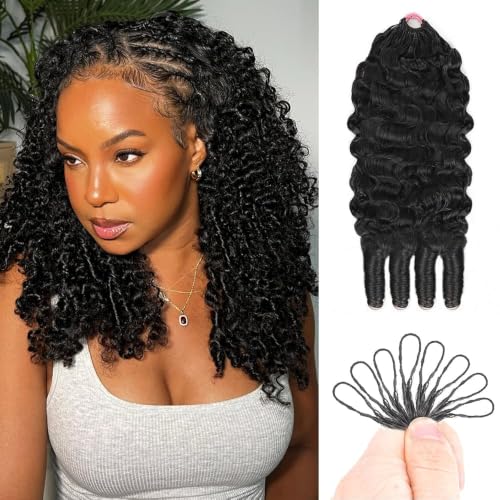 Mocwavy Burmese Curly Crochet Human Hair