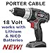 Porter Cable PC1801D 18v Ni-cd or lithium-Ion Driil (Bare-tool)