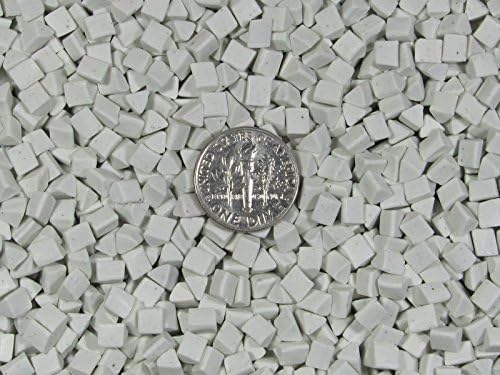 8 Lb. 4 mm X 4 mm Polishing Triangles Non-Abrasive Ceramic Tumbling Tumbler Tumble Media