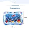 Jestilo Inflatable Tummy Time Water Mat Baby – Infant and Toddler Baby Play Mat Sensory Toys for Baby Early Development…