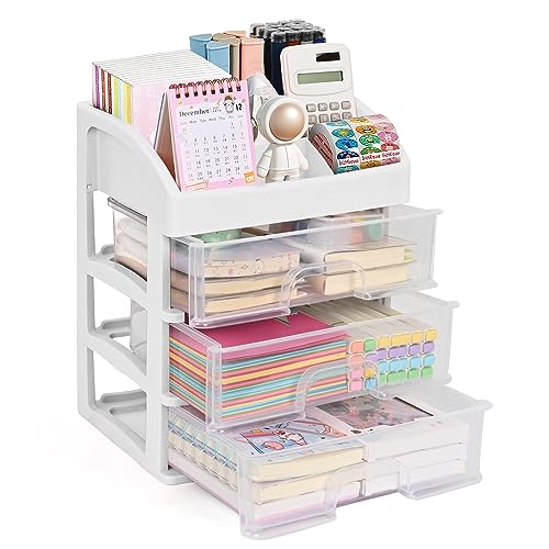 KAYYUKI WH 4-LAYER DESKTOP DRAWER ORGANIZER – PEN...