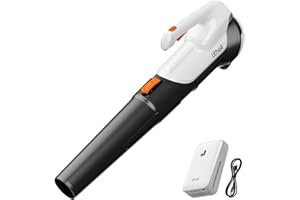 Litheli 20V Cordless Leaf Blower 85 MPH, 2 Speeds Axial Electric Leaf Blower Battery Powered for Blowing Leaves, Dust, Snow, 