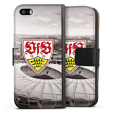 DeinDesign Tasche kompatibel mit Apple iPhone 5s Leder ...