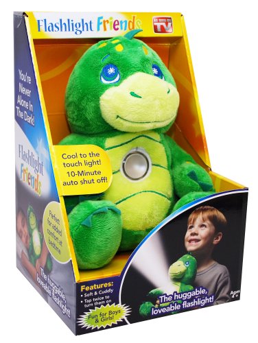 Collections Etc - Flashlight Friends - The Huggable Loveable Childs Flash Light Dragon by Idea Village Collections Etc - Flashlight Friends - The Huggable Loveable Childs Flash Light Dragon by Idea Village