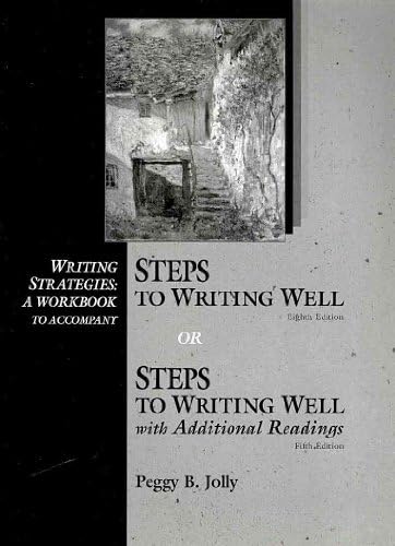 Amazon.com: Steps to Writing Well: 9781133311317: Wyrick, Jean: Books