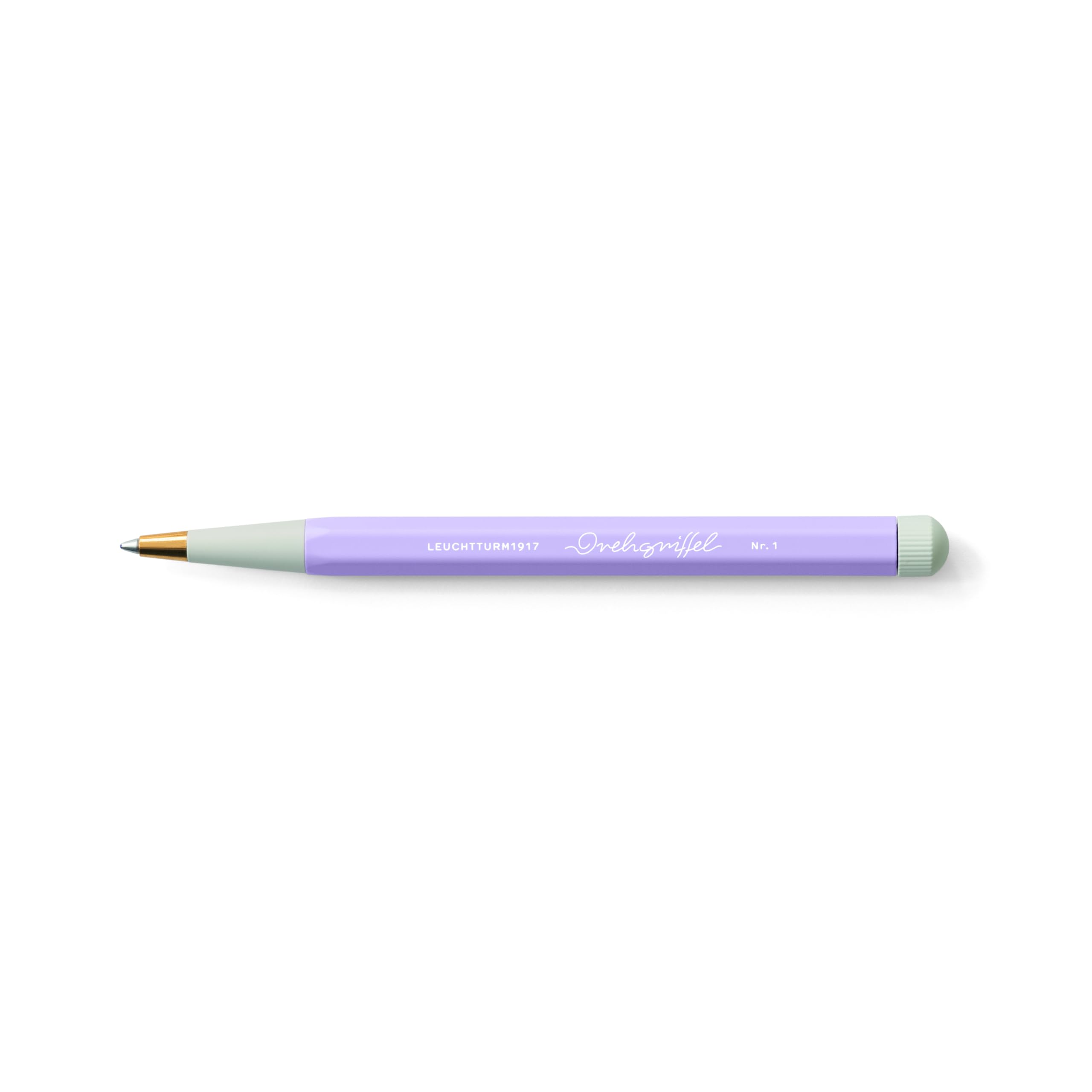 LEUCHTTURM1917 365526 Drehgriffel Nr. 1, Lilac - Ballpoint pen with Royal Blue ink — image 1