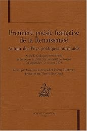 Première poésie française de la Renaissance