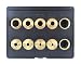 10 Piece Set Solid Brass Precision Machined Router Template Bushings Guide Bearings Set RB