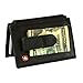Mens Leather Money Clip Wallet Bi Fold bifold Card Case Front Pocket ID Window 6 Cards