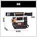 HORUSDY 8 Pockets Tools Belt,Oxford Cloth Electrician Tools Pouch, Tool Bag with Poly Web Belt Pouch, With Adjustable Waist Strap