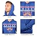 NBA New York Knicks Men's Fleece Hoodie Pullover Sweatshirt Poly Midtown, Medium, Royal