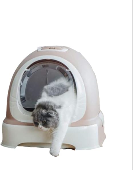Myqg Bac A Litiere Chat Chat Ferme Toilettes Fermees Chats Sandbox Literie Toilettes Pour Animaux Chats Chats Bassins Pour Animaux Detachables Chaton Bac A Litiere Fournitures S En Bleu Amazon Fr Animalerie