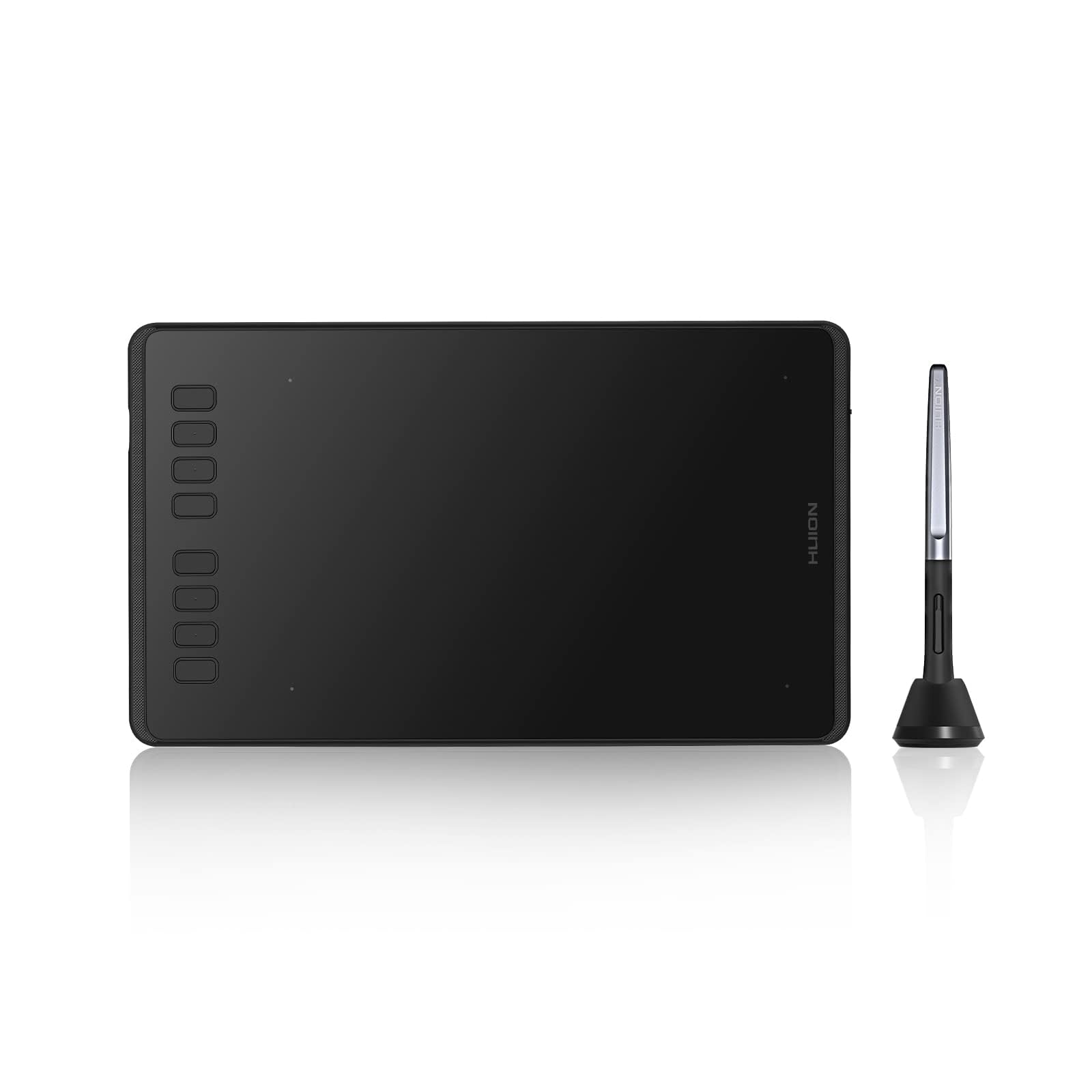 HUION H950P Graphics Tablet Battery-free Stylus Support Tilt function with 8 Customizable Express Keys and 8192 Levels of Pen Pressure