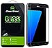 [2-Pack] Dmax Armor for Samsung Galaxy S7 [Tempered Glass] Screen Protector, (Full Screen Coverage) With Lifetime Replacement Warranty (Black)