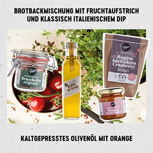 Gepp’s Feinkost Basic Paket Single | Vorratspaket mit feinsten Delikatessen, wie Pasta und Olivenöl, hergestellt nach… – Bild 8