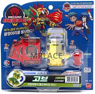 Turning Mecard W Gohbe Green - Transforming Robot Car Toys