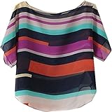 Sannysis(TM) Cool Loose Chiffon Tops Blouses T-Shirt (12-14)