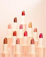Makeup Revolution Lip Allure Soft Satin Lipstick Vibe Red 12hr Wear view 4